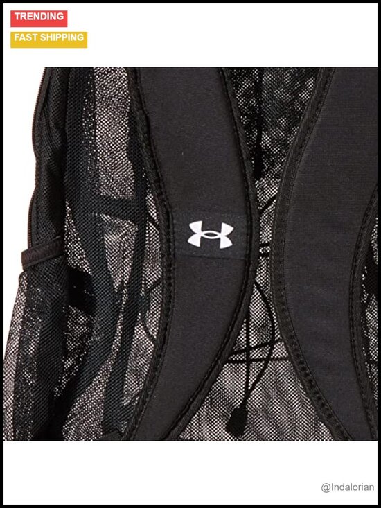 Durable Mesh Backpack with Laptop Sleeve, Padded Straps, Water Bottle Pockets main image 5